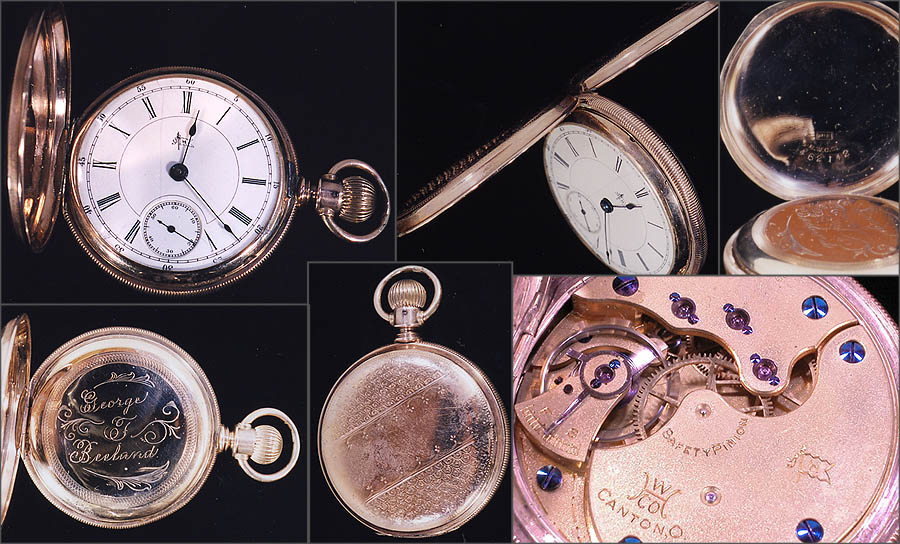 懐中式金時計 アメリカ H社製 | 日本刀販売の葵美術