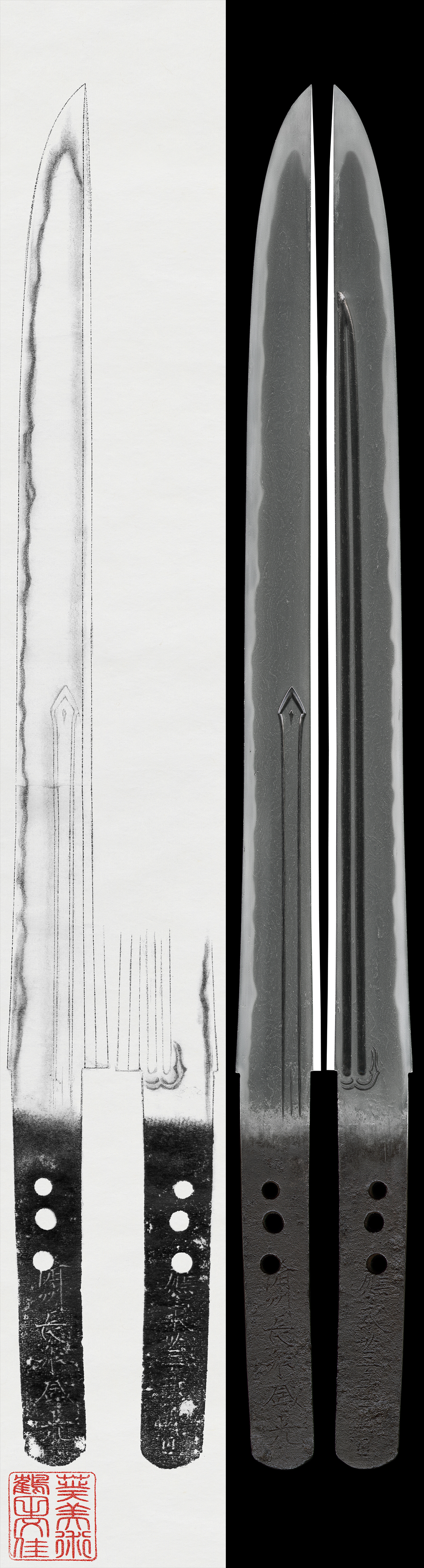 短刀：備州長船盛光（特別保存刀剣） | 日本刀販売の葵美術